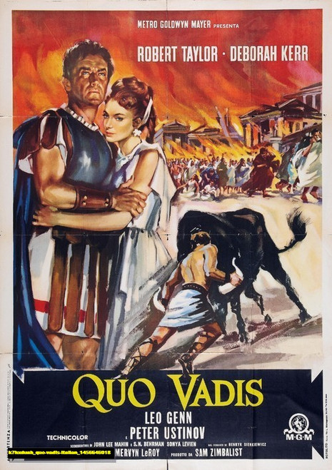 Jual Poster Film quo vadis italian (k7hxduah)