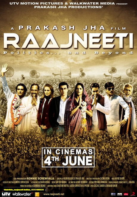 Jual Poster Film raajneeti indian (1fah4tdo)