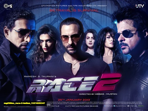 Jual Poster Film race 2 indian (mgt90lns)