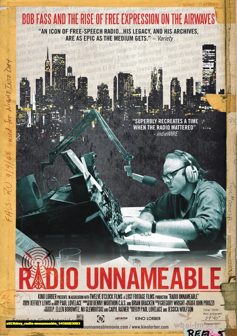 Jual Poster Film radio unnameable (x6l3hhvy)