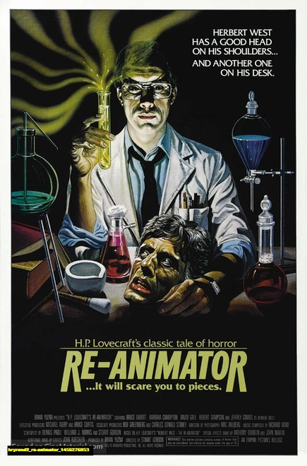 Jual Poster Film re animator (hryrend2)