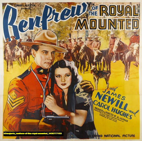 Jual Poster Film renfrew of the royal mounted (k2majm4x)