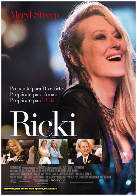 Jual Poster Film ricki and the flash spanish (hqm40446)