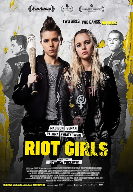 Jual Poster Film riot girls canadian (2y9rl9g9)