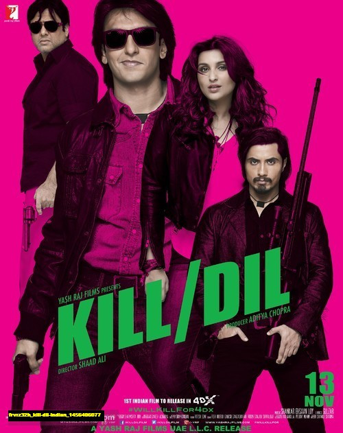 Jual Poster Film kill dil indian (frvrz32h)