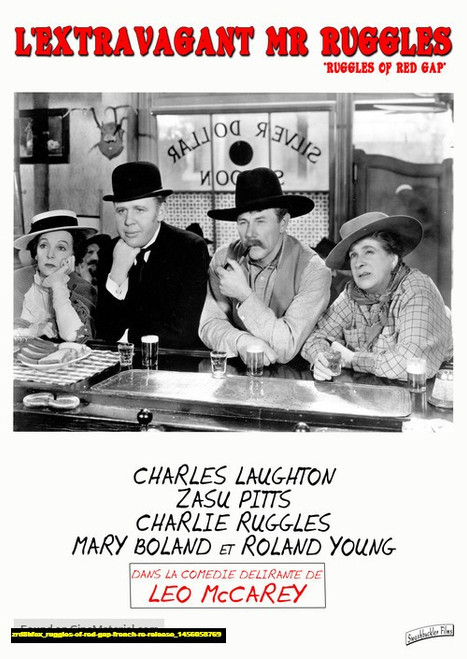 Jual Poster Film ruggles of red gap french re release (zrd8hfox)