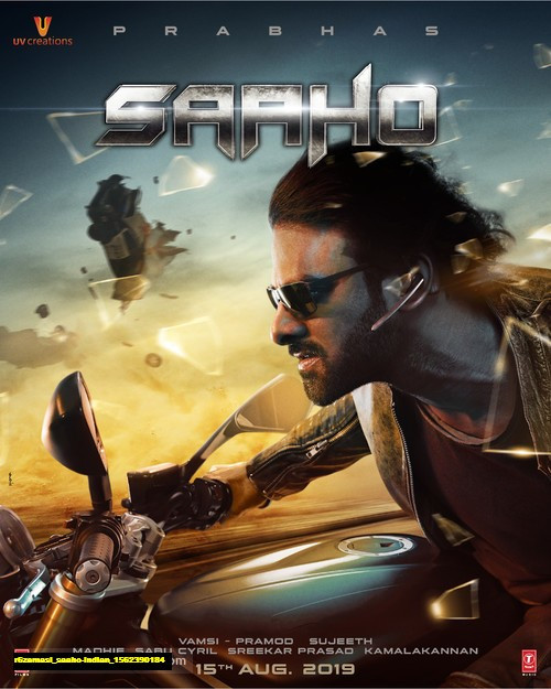 Jual Poster Film saaho indian (r6zemasi)