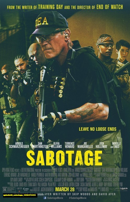Jual Poster Film sabotage (qpkx6xfd)