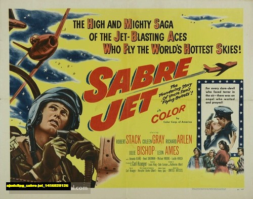 Jual Poster Film sabre jet (ajuds8pg)