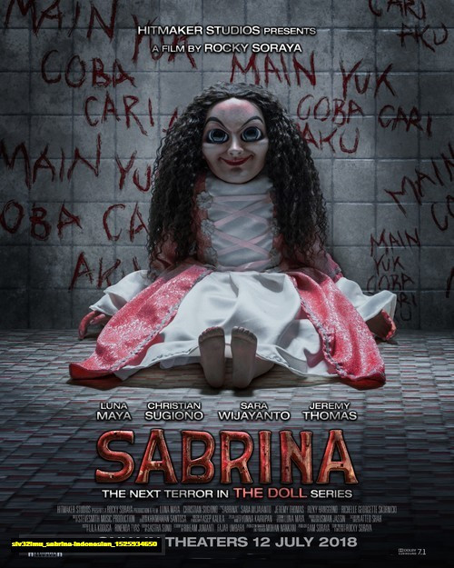 Jual Poster Film sabrina indonesian (slv32imu)