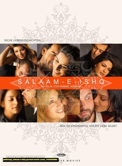 Jual Poster Film salaam e ishq german movie cover (yok63sny)