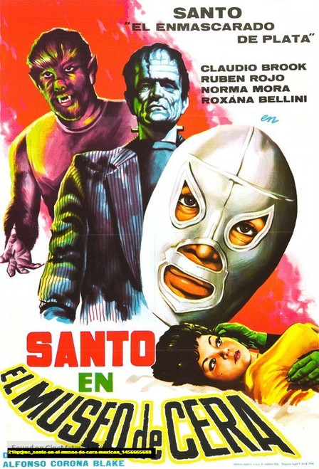 Jual Poster Film santo en el museo de cera mexican (21iqxjmc)