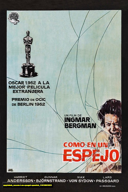 Jual Poster Film sasom i en spegel spanish (quytnhnh)