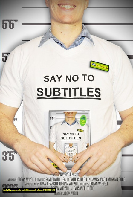 Jual Poster Film say no to subtitles australian (jdrigf6y)