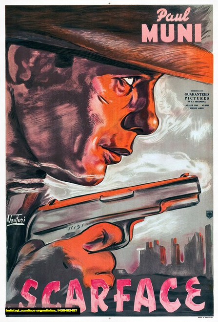 Jual Poster Film scarface argentinian (tmfatzqi)