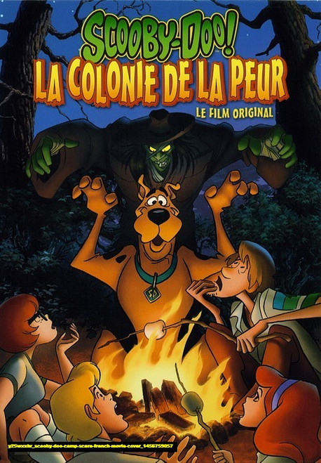 Jual Poster Film scooby doo camp scare french movie cover (y25wxxhr)