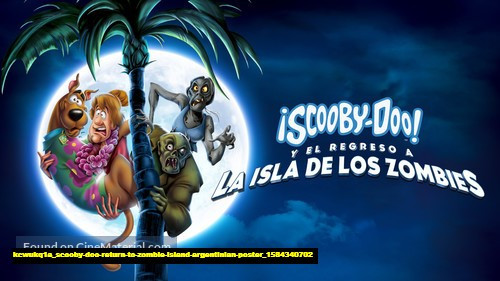 Jual Poster Film scooby doo return to zombie island argentinian poster (kcwukq1a)