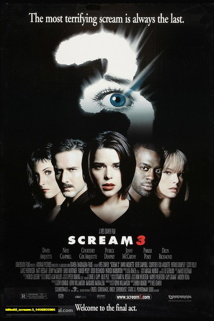 Jual Poster Film scream 3 (idltotl2)