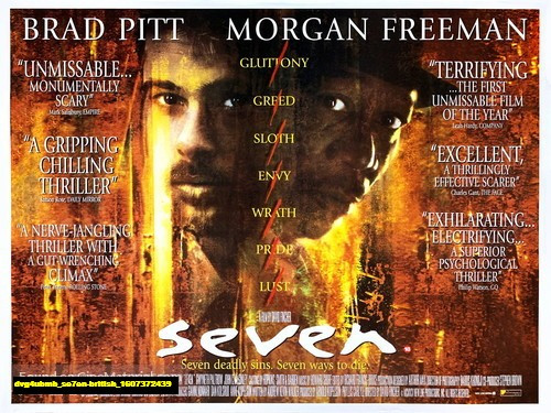 Jual Poster Film se7en british (dvg4ubmb)