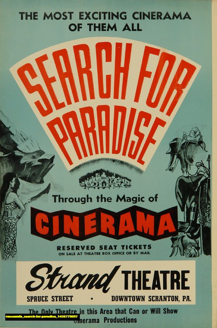 Jual Poster Film search for paradise (rmsoumfe)
