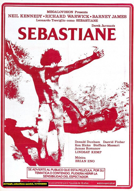 Jual Poster Film sebastiane spanish (zb14uqib)