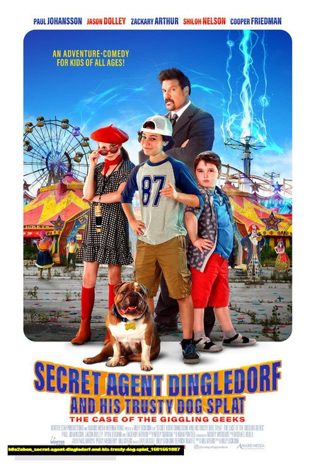 Jual Poster Film secret agent dingledorf and his trusty dog splat (h8e2oben)