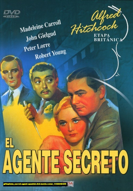 Jual Poster Film secret agent spanish dvd movie cover (gf4upkmu)