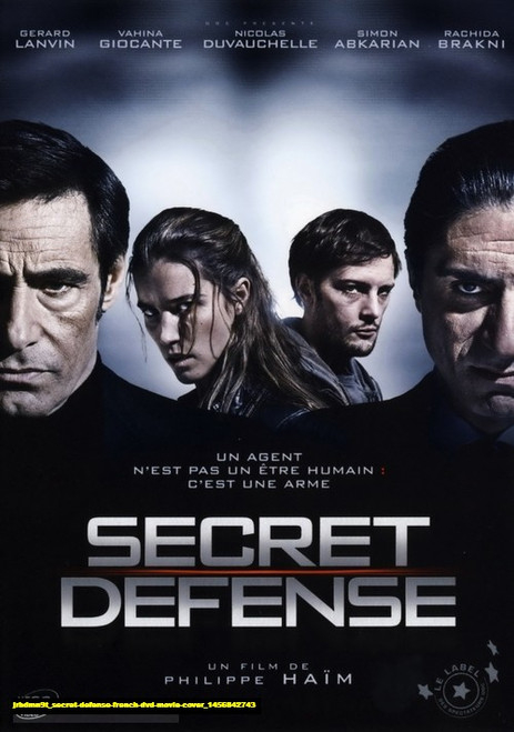 Jual Poster Film secret defense french dvd movie cover (jrbdmn9t)