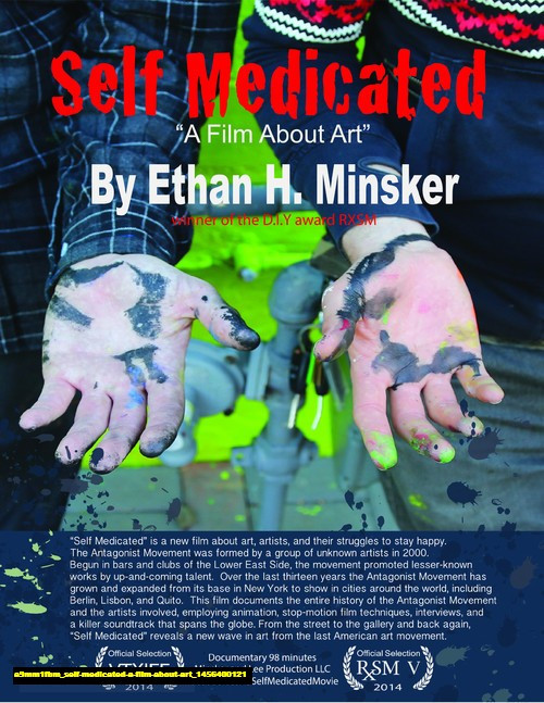 Jual Poster Film self medicated a film about art (a9mm1fbm)