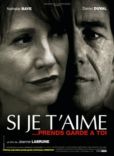 Jual Poster Film si je taime prends garde a toi french (ft39rxuu)