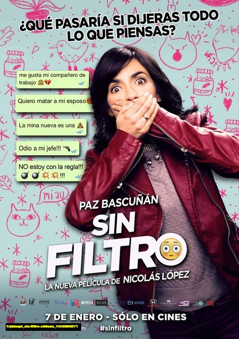 Jual Poster Film sin filtro chilean (1rjdmapt)
