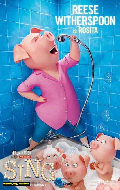 Jual Poster Film sing (fd5vumdo)