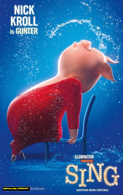 Jual Poster Film sing (ofqi1ocp)