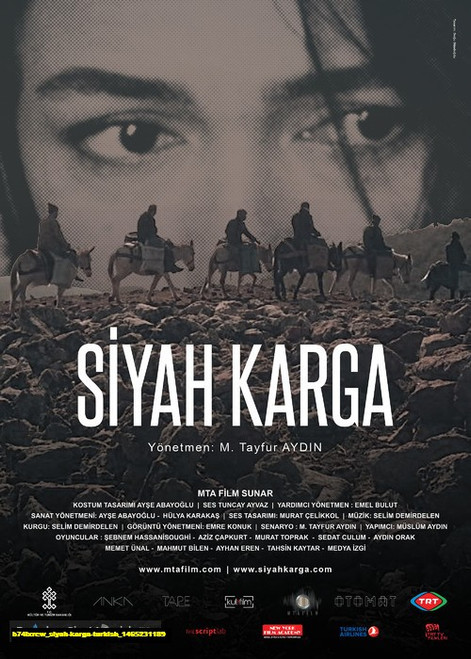 Jual Poster Film siyah karga turkish (b74lxrcw)
