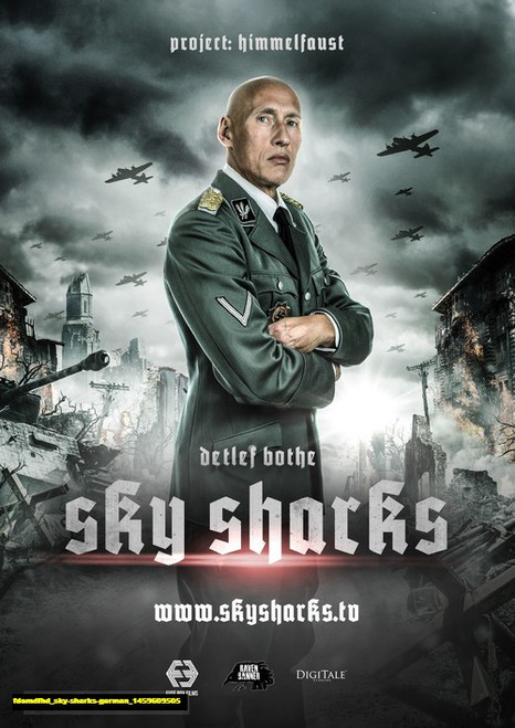 Jual Poster Film sky sharks german (fdemdfhd)