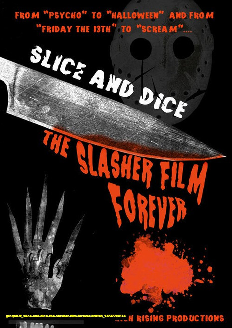 Jual Poster Film slice and dice the slasher film forever british (gtcqnh7f)