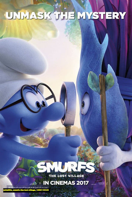 Jual Poster Film smurfs the lost village (jo0ei09x)