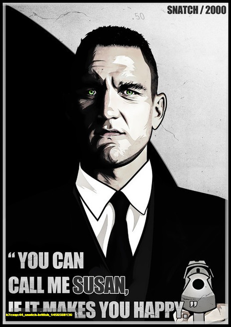 Jual Poster Film snatch british (k7cxqc44)