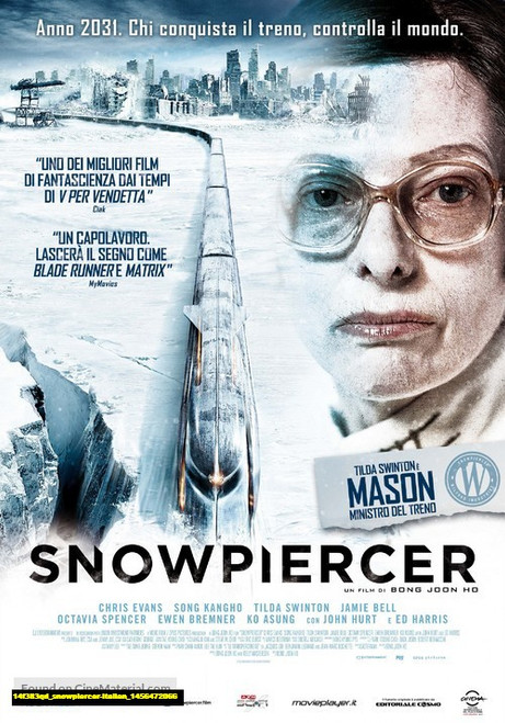 Jual Poster Film snowpiercer italian (14f383qd) Jual Poster Film snowpiercer italian (14f383qd)