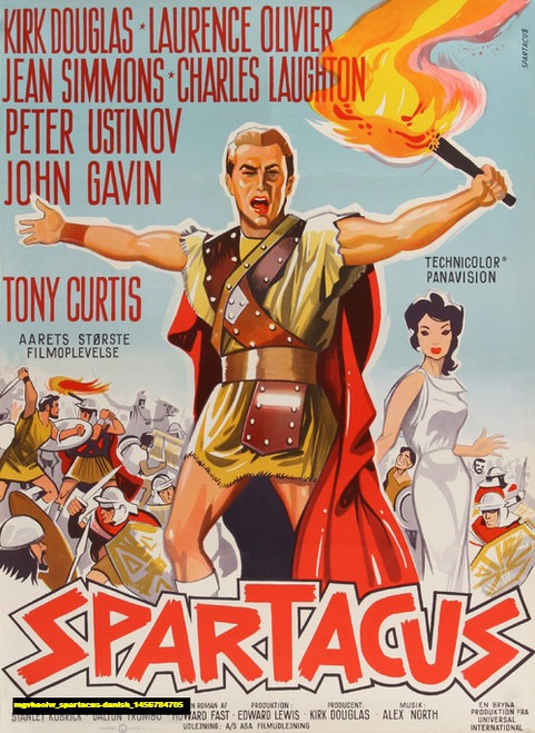 Jual Poster Film spartacus danish (mgvheoiw)