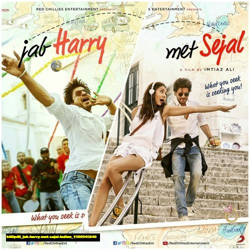 Jual Poster Film jab harry met sejal indian (ktiiipd8)