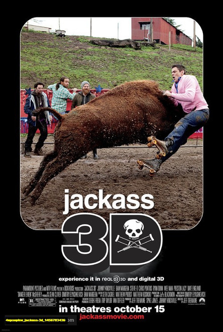 Jual Poster Film jackass 3d (4upsupkw)