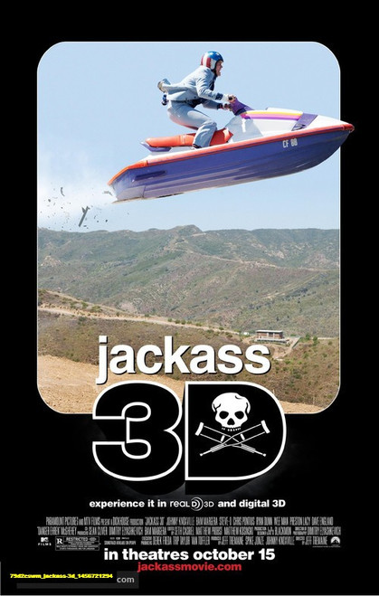 Jual Poster Film jackass 3d (79d2cswm)