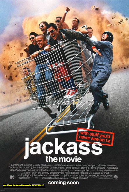 Jual Poster Film jackass the movie (gxz1fkvy)