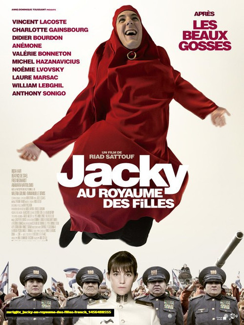 Jual Poster Film jacky au royaume des filles french (zurtgjtx)