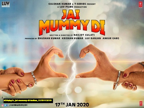 Jual Poster Film jai mummy di indian (d50qbg1r)