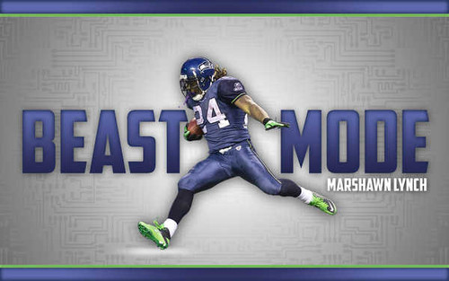 Jual Poster Football Seattle Seahawks APC039