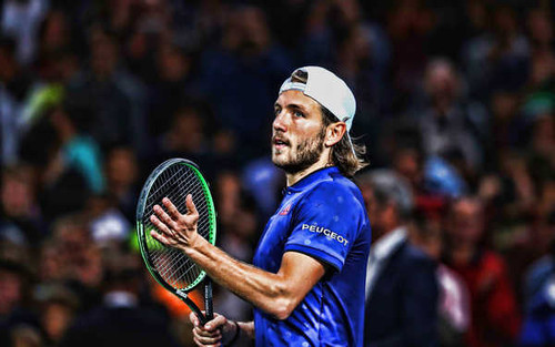 Jual Poster French Lucas Pouille Tennis Sports Lucas Pouille APC