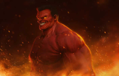 Jual Poster Comics Red Hulk5 APC Jual Poster Comics Red Hulk5 APC