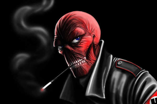Jual Poster Comics Red Skull APC Jual Poster Comics Red Skull APC